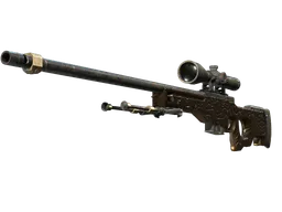 AWP | Black Nile (Battle-Scarred)