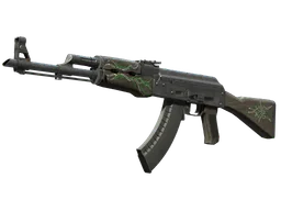 AK-47 | Emerald Pinstripe (Battle-Scarred)