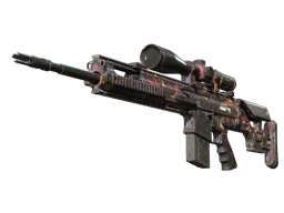 StatTrak™ SCAR-20 | Poultrygeist (Battle-Scarred)