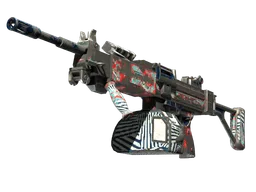 Negev | Dazzle (Battle-Scarred)