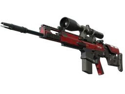 SCAR-20 | Crimson Web (Field-Tested)