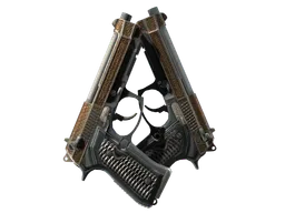Dual Berettas | Tread (Well-Worn)