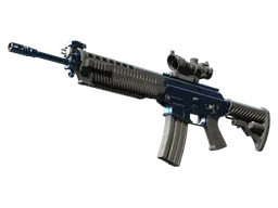SG 553 | Anodized Navy (Minimal Wear)