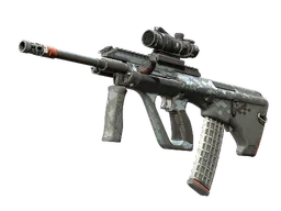 StatTrak™ AUG | Trigger Discipline (Battle-Scarred)