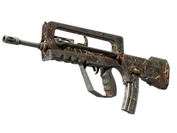 StatTrak™ FAMAS | Crypsis (Battle-Scarred)