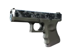 StatTrak™ Glock-18 | Steel Disruption (Minimal Wear)