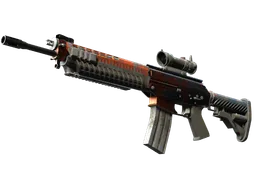 SG 553 | Danger Close (Battle-Scarred)