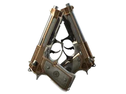 StatTrak™ Dual Berettas | Cartel (Field-Tested)