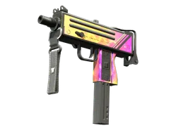 StatTrak™ MAC-10 | Disco Tech (Minimal Wear)